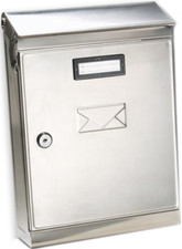CASSETTA POSTALE SIGNAL ACCIAIO INOX 32X22X7,5CM