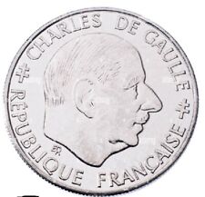 France, 1 Franc, Charles de Gaulle, 1988, Paris, Nickel, SUP, Gadoury:475
