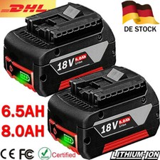 Batteria 18 V 8,0 Ah per Bosch Professional GBA GSR GSB BAT618 BAT609 BAT607 BAT620 DE