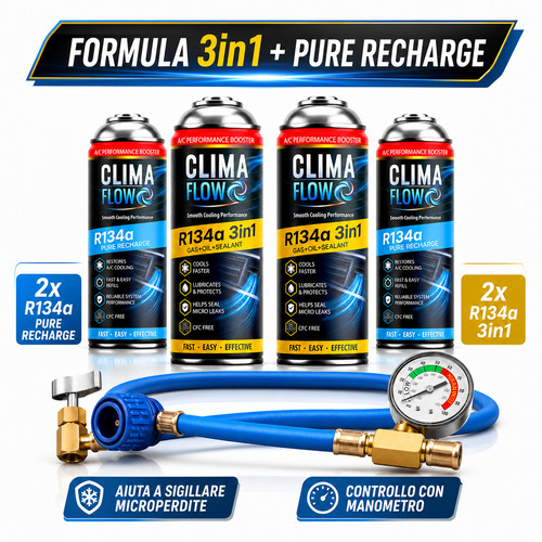 Kit ricarica clima - kit, auto