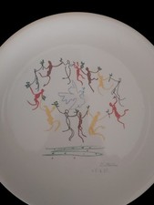 Pablo Picasso ,La RONDE  DE LA  JEUNESSE,piatto Vintage Modernariato