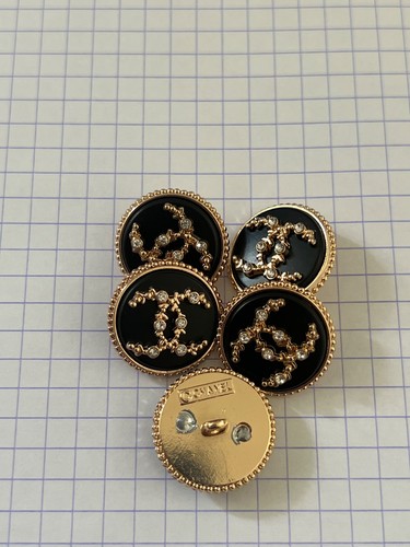 Boutons chanel vintage - 5,