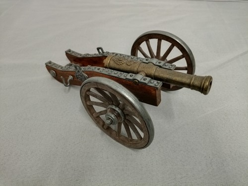 Vintage model cannon ornament - model,