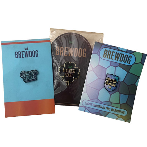 Brewdog beer badges - beer, pins