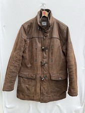 DNR Giacca Cappotto Pelle