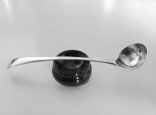 ANTICO MESTOLO x SALSA ARGENTO 925 (STERLING) DEL XVIII SECOLO LONDRA 1794 RARO