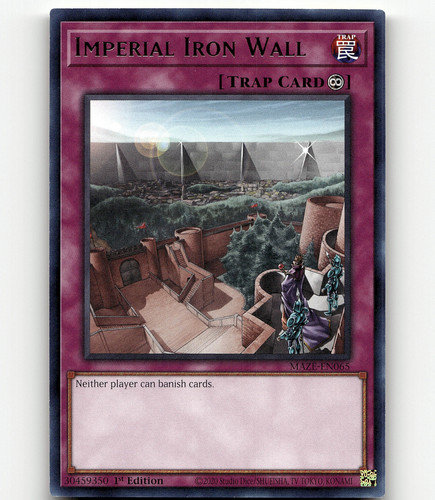 Yugioh imperiale muro ferro - imperiale,