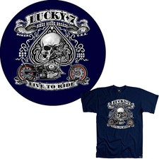 T-shirt motociclista chopper