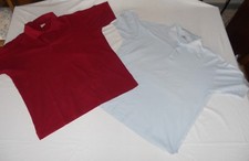 SPALDING LOTTO STOCK 2 POLO MAGLIE UOMO MANICHE CORTE TAGLIA XXL CELESTE BORDO'