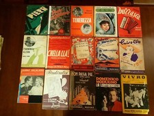Spartiti Musicali - Anni 1930/40/50 - Vari - Usato.