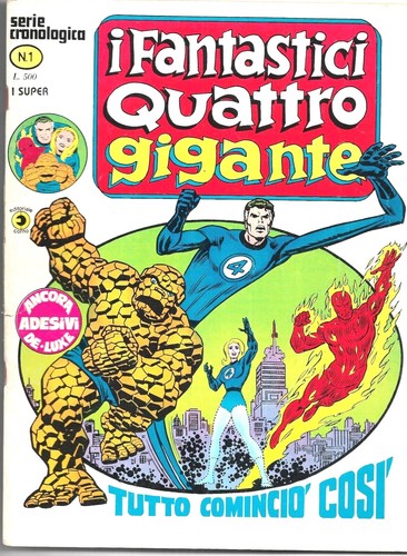 Fantastici quattro gigante - fantastici,