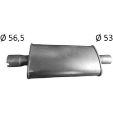 Marmitta centrale marmitta centrale silenziatore centrale Fiat Barchetta 1.8 16V 130cv 