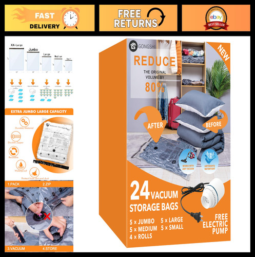 Sacchetti sottovuoto con - 24,