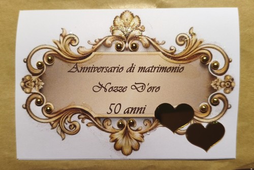 Nozze oro 50 anni - 🐬🌸, d'oro