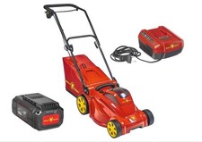 Tagliaerba a batteria WOLF-Garten LYCOS 40/340 MH 40V 3in1 pacciamatura cestello di raccolta 35L