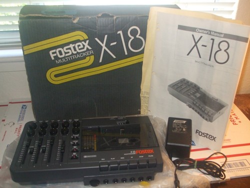 Fostex registratore a - x-18,