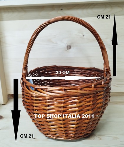 Paniere vimini cesto cesta - cesto,