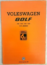 DEPLIANT - VOLKSWAGEN GOLF 1 - 01/1980 - IN ITALIANO