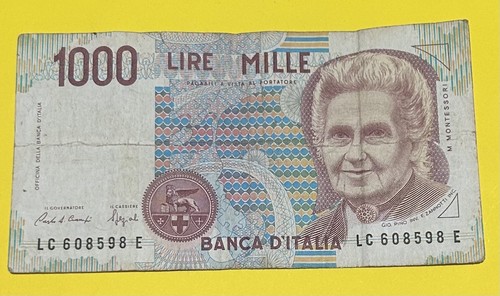 Rara banconota mille 1000 lire - rara,