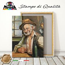 TEOMONDO SCROFALO DRIVE IN QUADRO STAMPA TELA CANVAS ALTISSIMA QUALITA' TOP