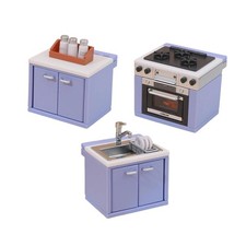 Mobili da cucina in miniatura 1:12 Mobili da cucina in miniatura per modelli