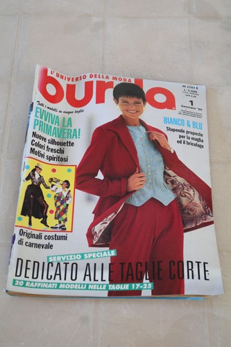 Rivista mensile burda moden - rivista,