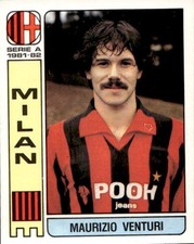 figurina calciatori 1981/82 panini #225 Maurizio Venturi Milan