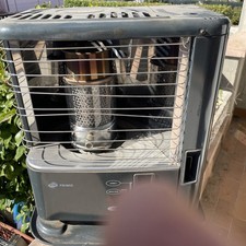 Qlima SRE3531TC-2 3100W Stufa a Combustibile - Bianca