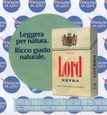 ADESIVO VINTAGE STICKER AUFKLEBER AUTOCOLLANT LORD EXTRA