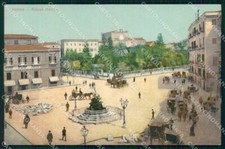 Palermo Città Piazza Marina Carrozze con Cavalli cartolina RB9669