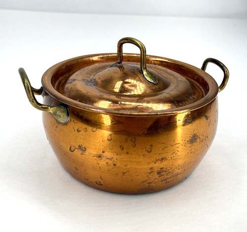 Mini pentola vintage rame - mini, in