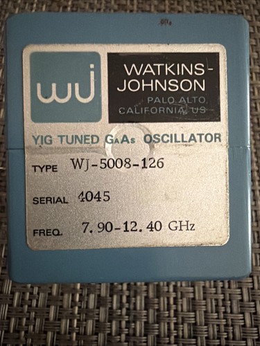 Watkins johnson 5008 126 - johnson, wj-5008-126
