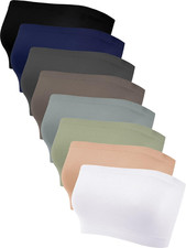 8 Reggiseni a Fascia Senza