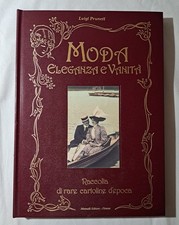 Luigi Pruneti Moda Eleganza e Vanità Raccolta di rare cartoline d'epoca RARO