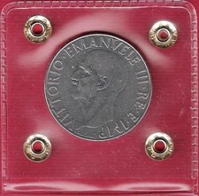 1 Lira 1940 XVIIII IMPERO Regno Vittorio Emanuele III 1901 - 1943