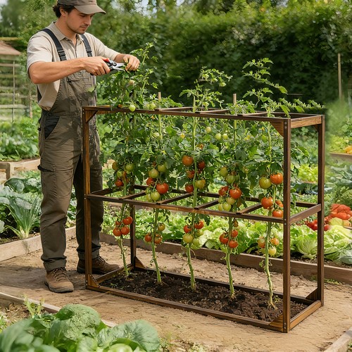 Traliccio giardino legno - giardino,