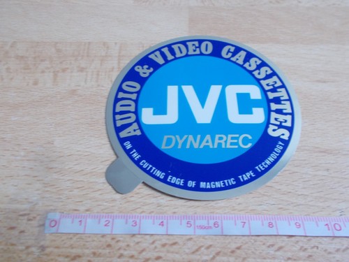 Adesivo jvc dynarec audio - dynarec,
