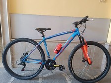 BICICLETTA 29 MOUNTAIN-BIKE FAUSTO COPPI "BRAVE DISK" 21 V. SHIMANO-COL. AZZURRO