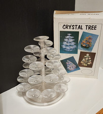 Vintage Holiday Crystal Tree