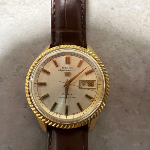 Seiko sportsmatic deluxe - seiko,