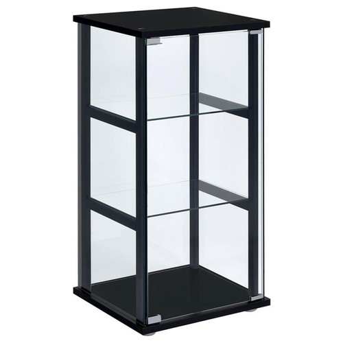 Cyclamen shelf clear glass - cyclamen, 3-shelf