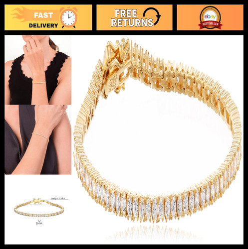 Bracciale tennis argento - tennis,