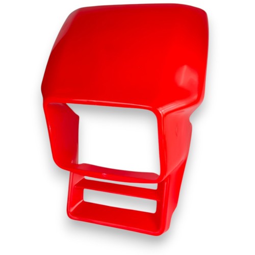 Mascherina lampada rossa - , per