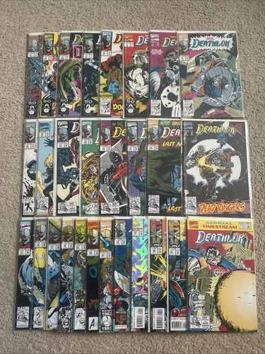 Deathlok 1991 ann 1 - 1, set