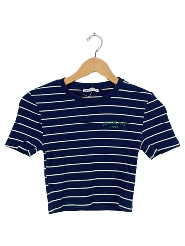 Zara shirt donna blu righe - zara,