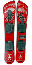 Sci da neve vintage 25" Big Foot Trick Hyper corti KNEISSL Austria TIROLO SNOWBLADES