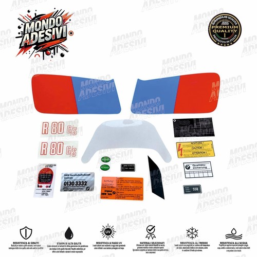 Adesivi r80 moto modello - g/s,