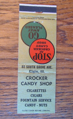 Ohio matchbook cover - ohio, cover: