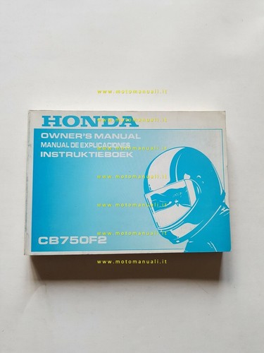 Honda 750 1991 manuale - 750, f2