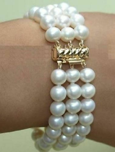 Bracciale perle bianche - , mare